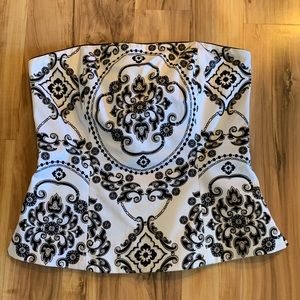 White House Black Market Bustier